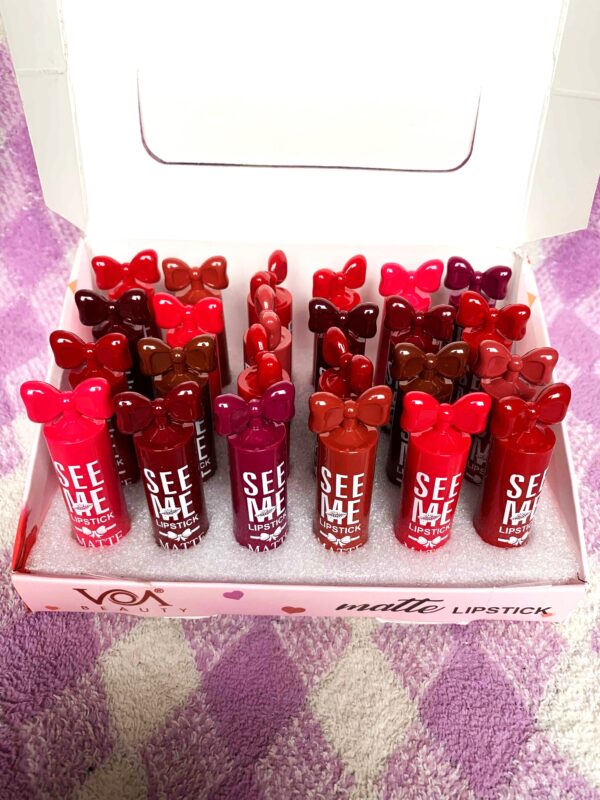 Branded Original Matte Lipstick – Long Lasting & Bold Color – Set of 2 (₹19 per Piece)