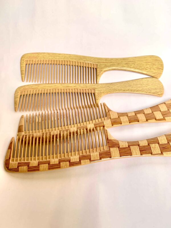 Premium Wooden Look Plastic Comb – High Quality, Lightweight & Durable (₹11 per pcs)