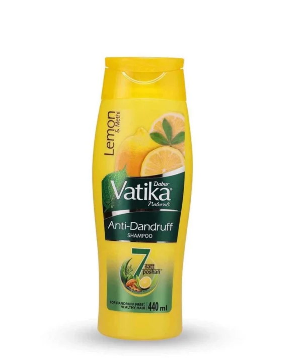 Dabur Vatika Lemon Methi Anti Dandruff Shampoo