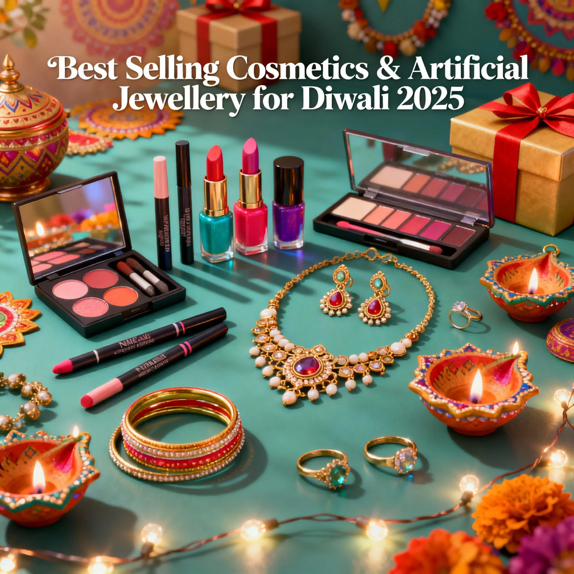 Best Selling Cosmetics & Artificial Jewellery for Diwali 2025