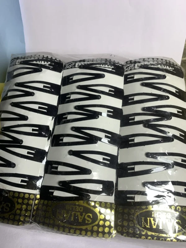 Tic-Tac Hair Clips – Daily Use & High Quality for Girls -Pack of 12 Rs.8 Patta (Rs.1.50 Per Pcs)