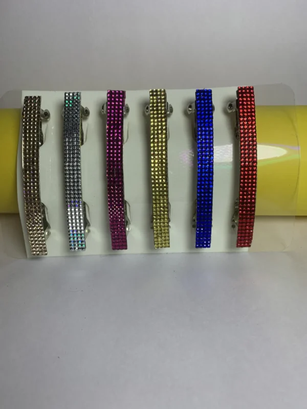 Stylish Multicolor Hair Clatures – Strong Grip & Fancy Design– Set Of 6(₹8.10 per pcs)