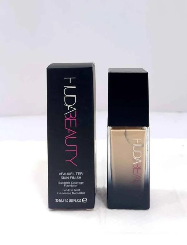 Hudda Beauty FauxFilter Foundation – Buildable Coverage, Smooth Finish & Natural Skin Tone for All-Day Wear