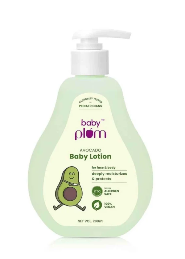 Baby Plum Avocado Body Lotion – Face & Body Moisturizer for Soft, Hydrated Skin