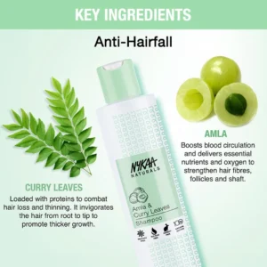 Nykaa Naturals Amla & Curry Leaves Shampoo