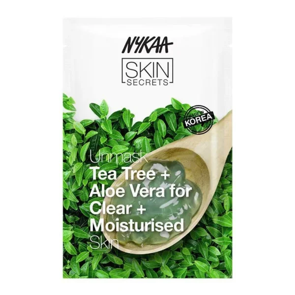 Nykaa Skin Secrets Unmask Tea Tree + Aloe Vera Moisturiser
