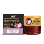 WOW Skin Science Red Onion Black Seed Oil Hair Mask – Hair Fall Control & Deep Nourishment Treatment