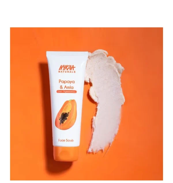 Nykaa Naturals Papaya & Amla Anti‑Pigmentation Face Wash – Skin Brightening & Deep Clean