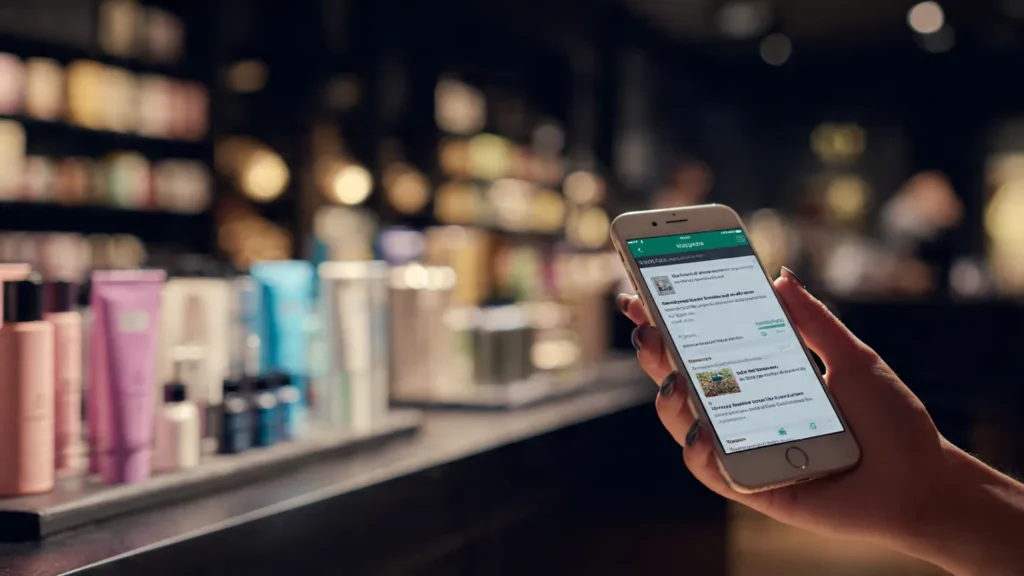 WhatsApp marketing for beauty business in India